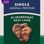 Natural Balance pet foods limited ingredient formula large breed adult dry food kibble size