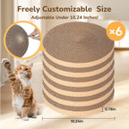 Close up of corrugated texture on RoseYouth cat scratch pad