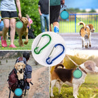 SLSON portable travel dishes for small dogs and cats hiking gear