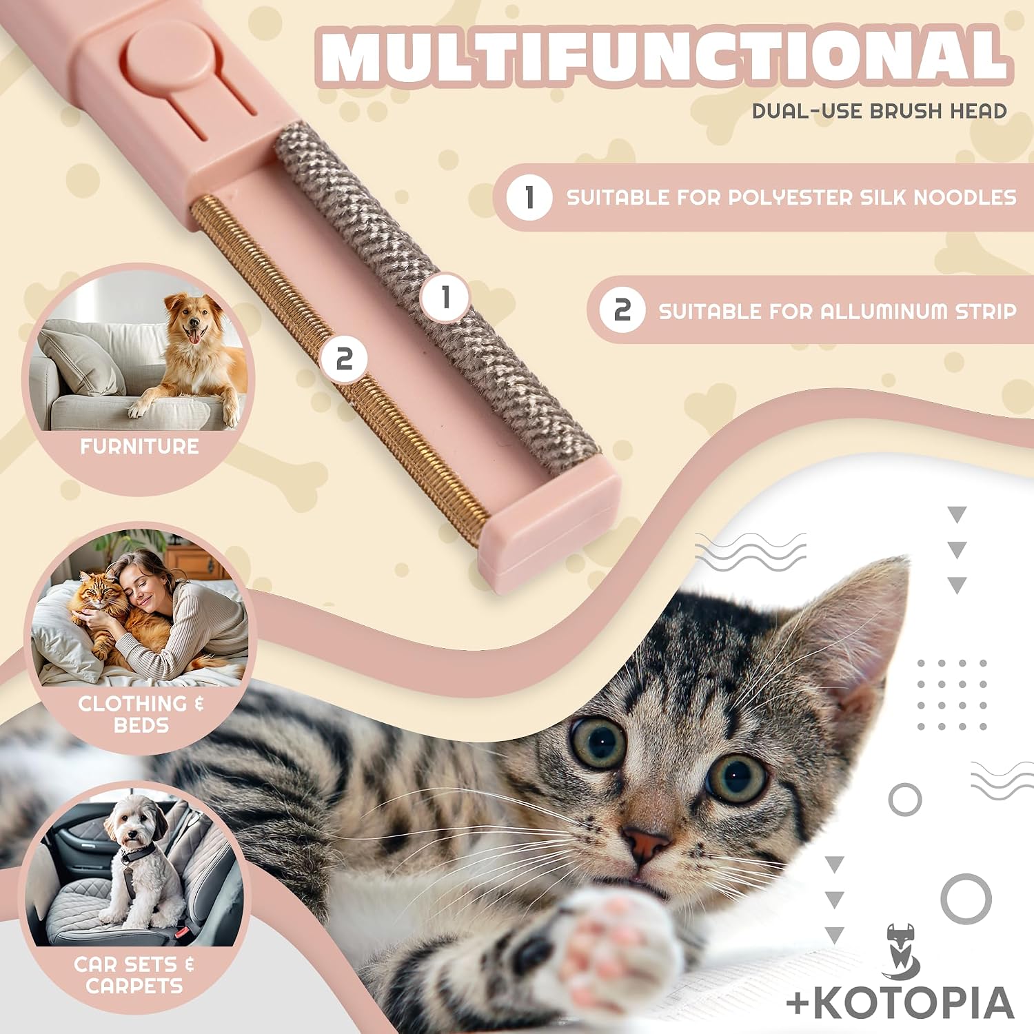 Kotopia pet organizer bag used for grooming supplies and snacks