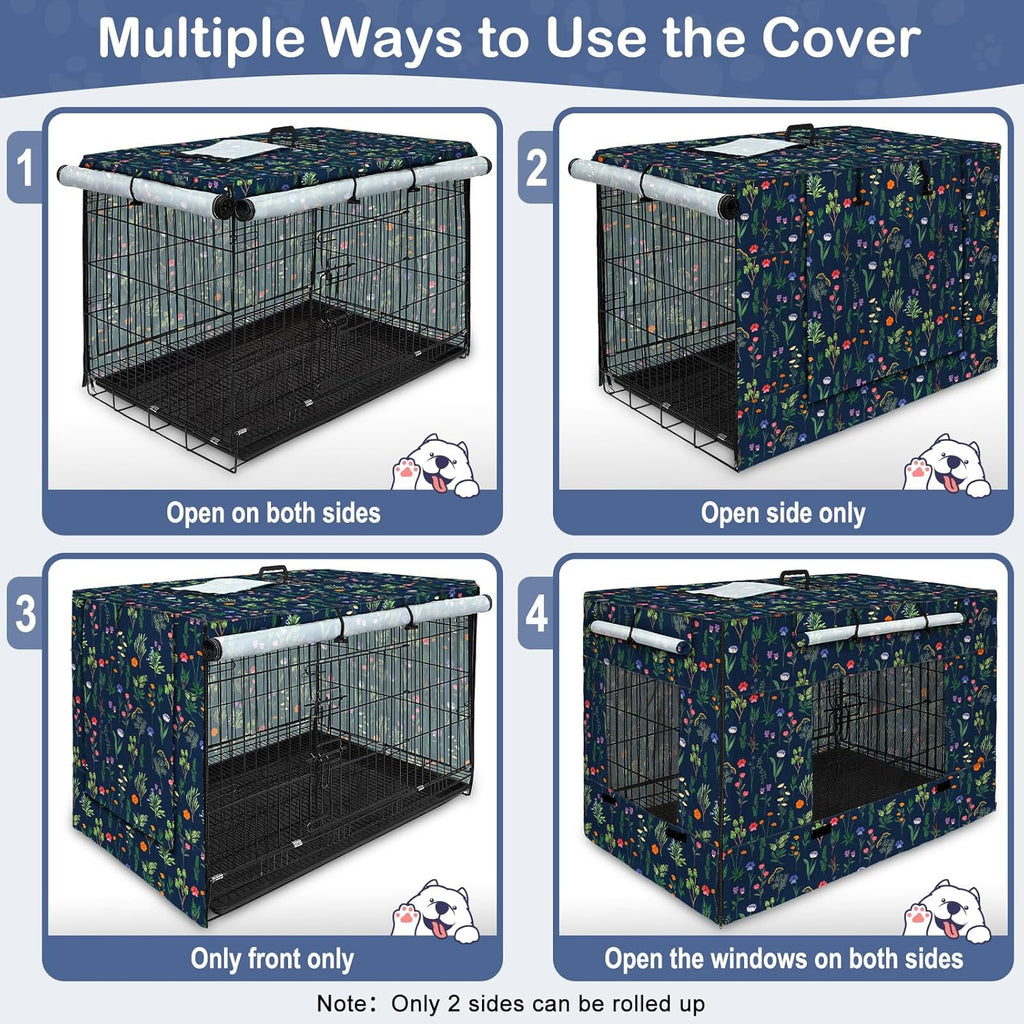 Bienbee tear resistant oxford fabric dog kennel cover close up