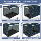 Bienbee tear resistant oxford fabric dog kennel cover close up