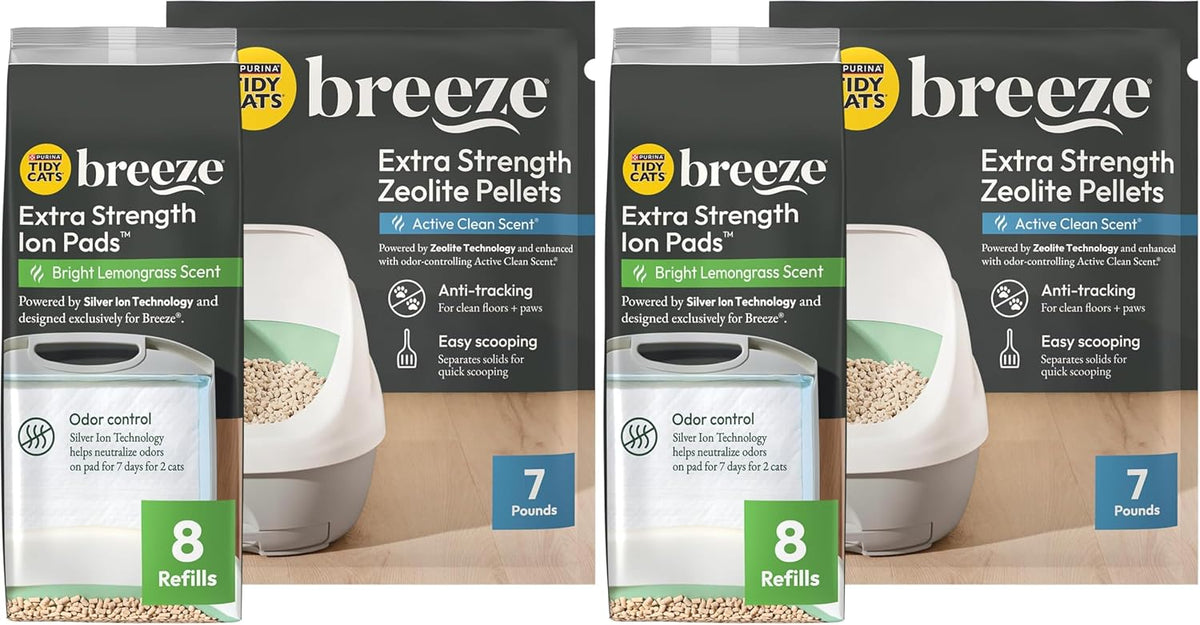 Purina Tidy Cats Breeze Cat Litter Extra Strength Refill Bundle - Image 13