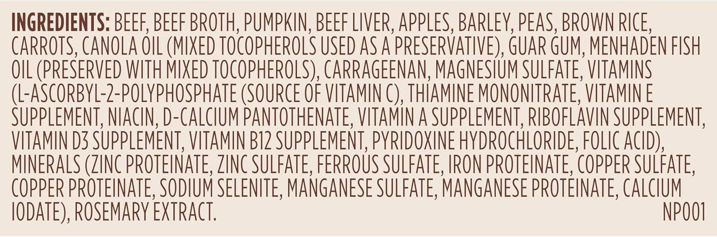 Nutrish Real Beef & Pumpkin Recipe Whole Health Blend Premium Pat Wet Dog Food, 13 oz. Can, 12 Count, Packaging May Vary (Rachael Ray) - Image 9