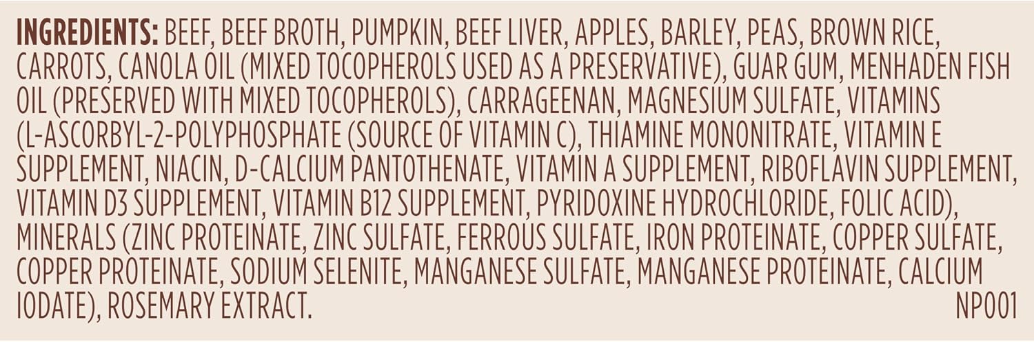 Nutrish Real Beef & Pumpkin Recipe Whole Health Blend Premium Pat Wet Dog Food, 13 oz. Can, 12 Count, Packaging May Vary (Rachael Ray) - Image 9