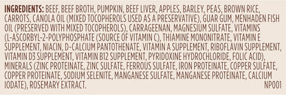 Nutrish Real Beef & Pumpkin Recipe Whole Health Blend Premium Pat Wet Dog Food, 13 oz. Can, 12 Count, Packaging May Vary (Rachael Ray) - Image 9