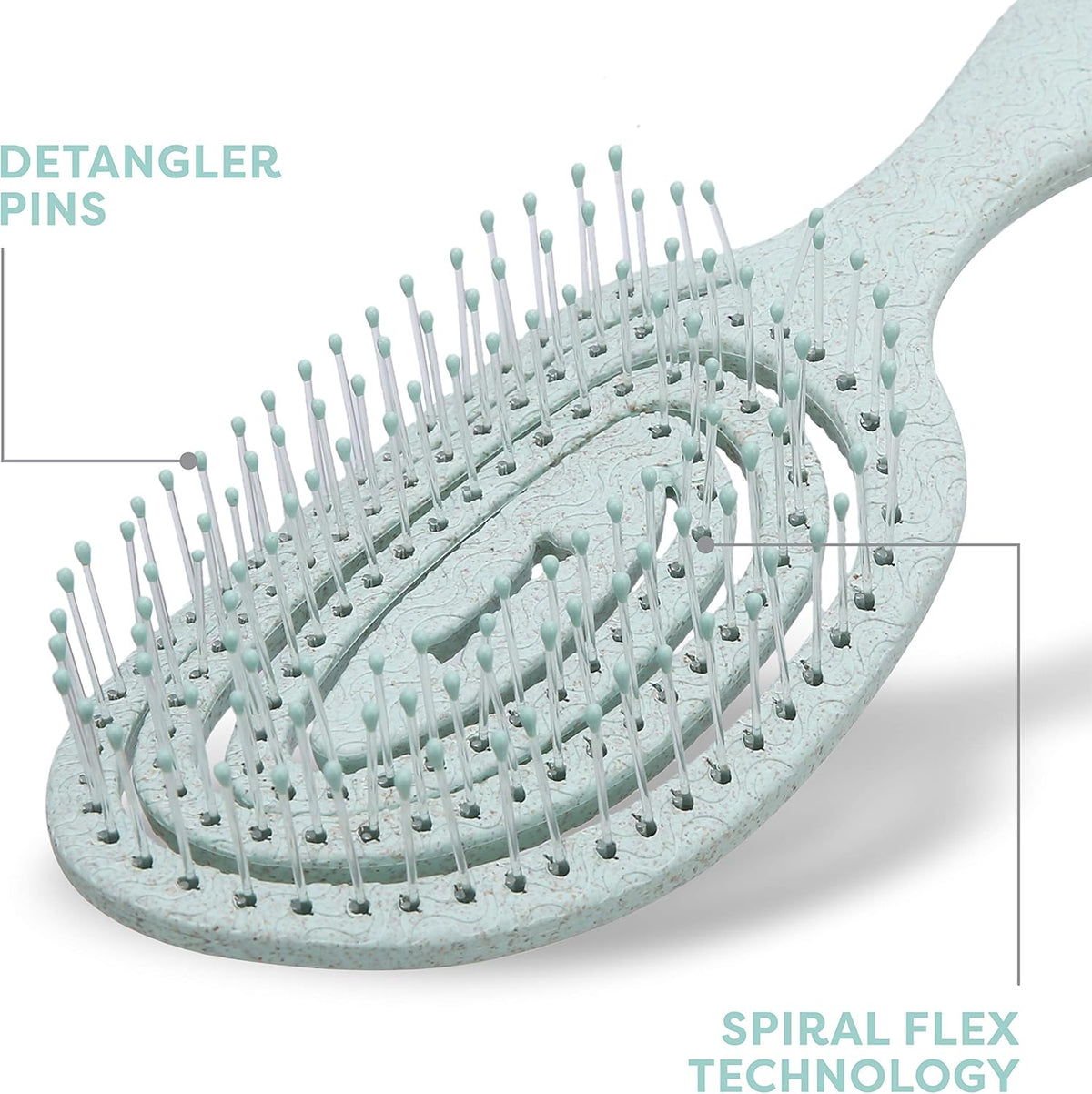 BioSilk for pets sustainable dog brush package back displaying instructions.