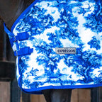Jeffers equestrian toile horse cooler blanket side profile