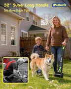 iPetba pet pooper scooper high tension spring handle detail close up