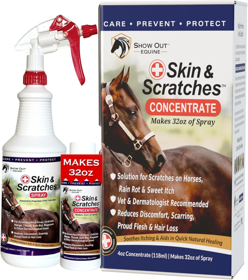 FlexTran Show Out Skin and Scratches 4 fluid ounce concentrate bottle front view