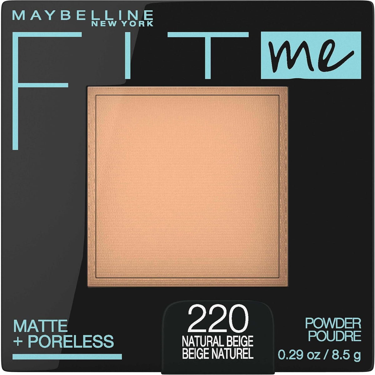 Maybelline Fit Me pressed powder front packaging view