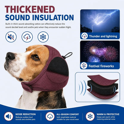 Nanaki noise reduction ear protection sleeve with thick sound absorbing pads.