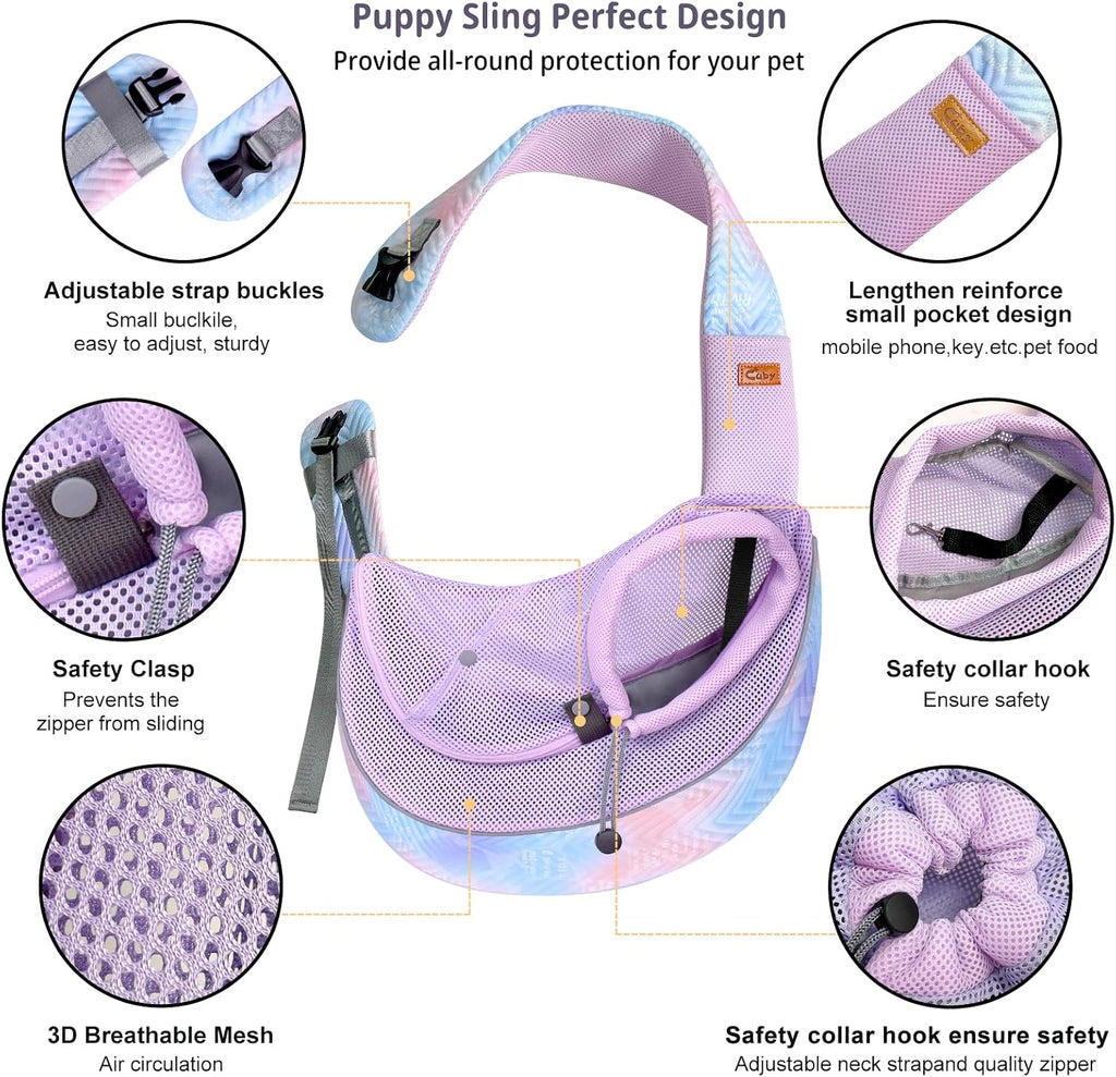 Adjustable shoulder strap detail of Cuby pet carrier