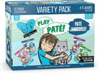 Weruva B.F.F. Play - Best Feline Friend Pat Lovers, Aw Yeah!, Pat Partay! Variety Pack, 3oz Pouch (Pack of 12) - Image 11