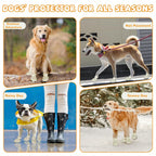 Durable EVA material texture of Tewiwap paw protectors