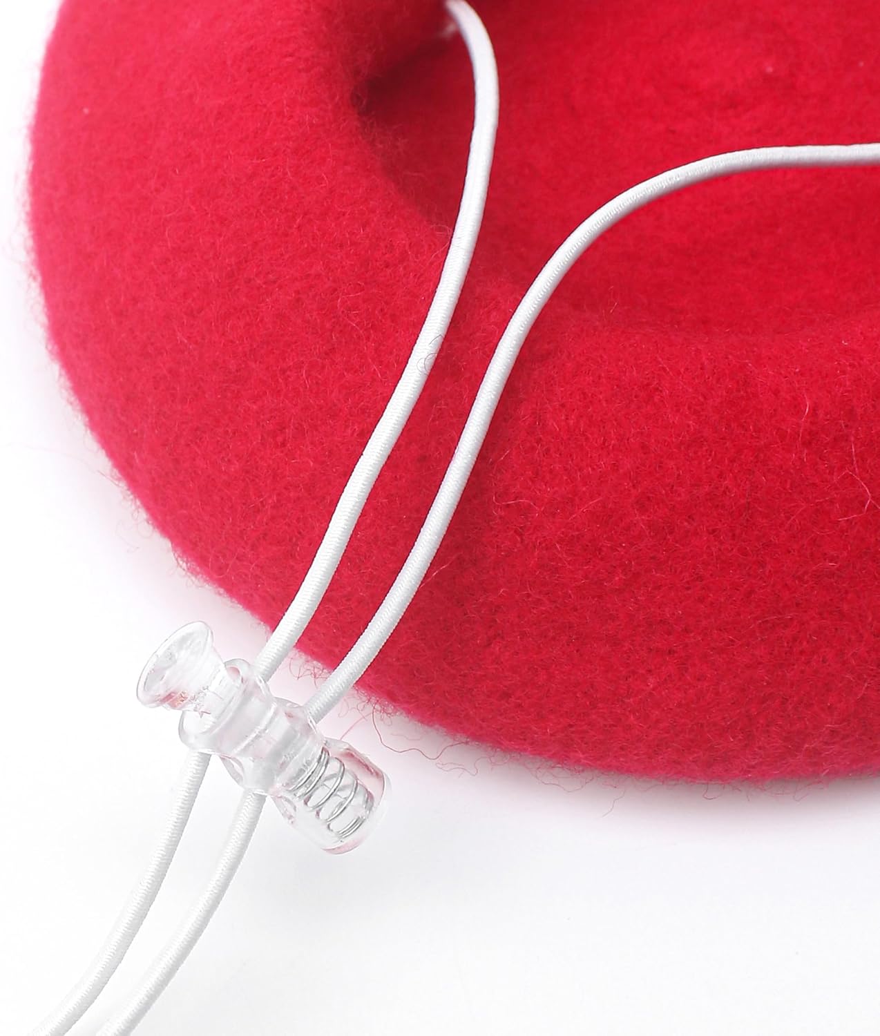 Dog Beret for Small Dogs Cat Doll, Colorful Wool Mini Cap Creative Accessories Costume French Mushroom Artist Fedora Hat Beanies Solid Color Pet Headwear Christmas Hair Accessory Photo Props (Red) - Image 9