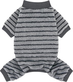 XPUDAC cozy holiday pet sleepwear for puppies back view