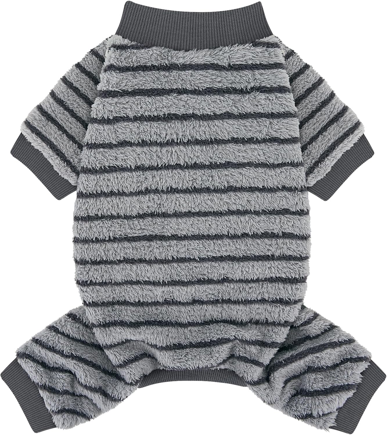XPUDAC cozy holiday pet sleepwear for puppies back view