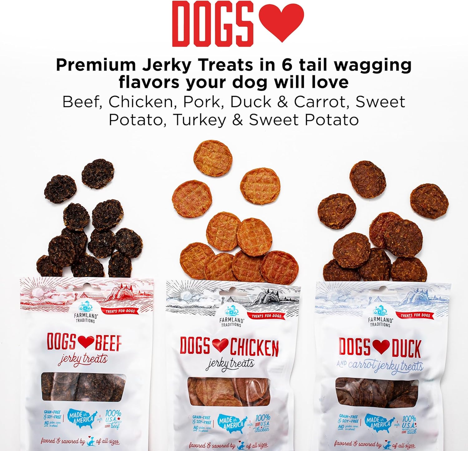 High quality chicken breast jerky for dogs all sizes