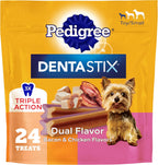 Pedigree Dentastix Dental Chews for Dogs, Small and Toy Breed Dog Treats, Original, Beef & Fresh Flavor, 2.36 lb. Variety Pack (157 Treats Total) - Image 12