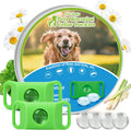 Trihood natural dog tag flea and tick prevention green front view pack