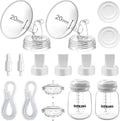 DIFKING breast pump parts replacement kit front view showing complete set contents