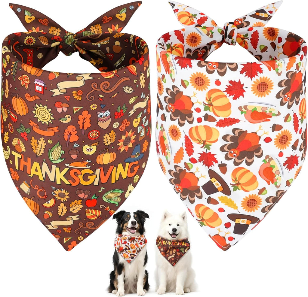 SZEE 4th of July Dog Bandanas 2 Pack, Patriotic Dog Bandanas, American Flag Pet Scarf with Star Pattern, Reversible Triangle 4th of July Pet Scarf for Independence Day Decorations (Large) - Image 14