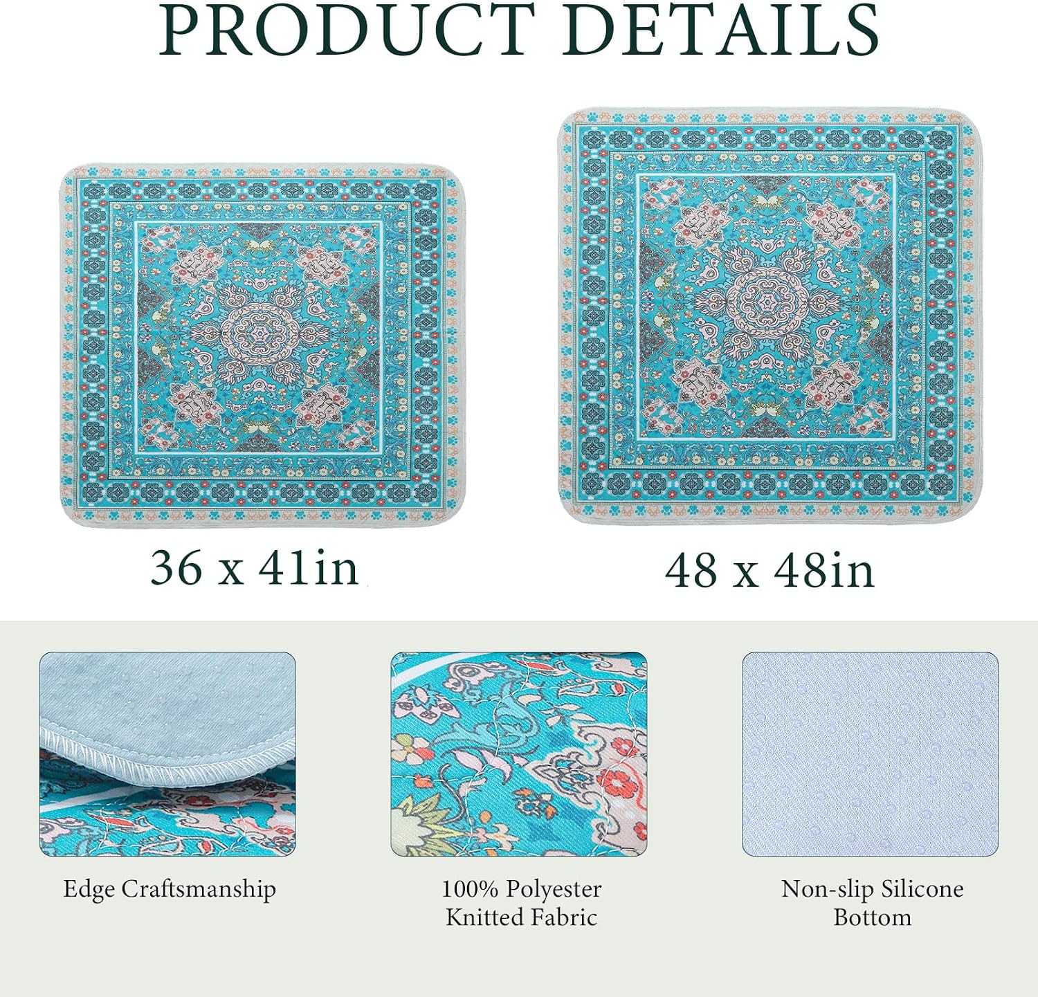 Washable dog pee pad protecting living room couch furniture
