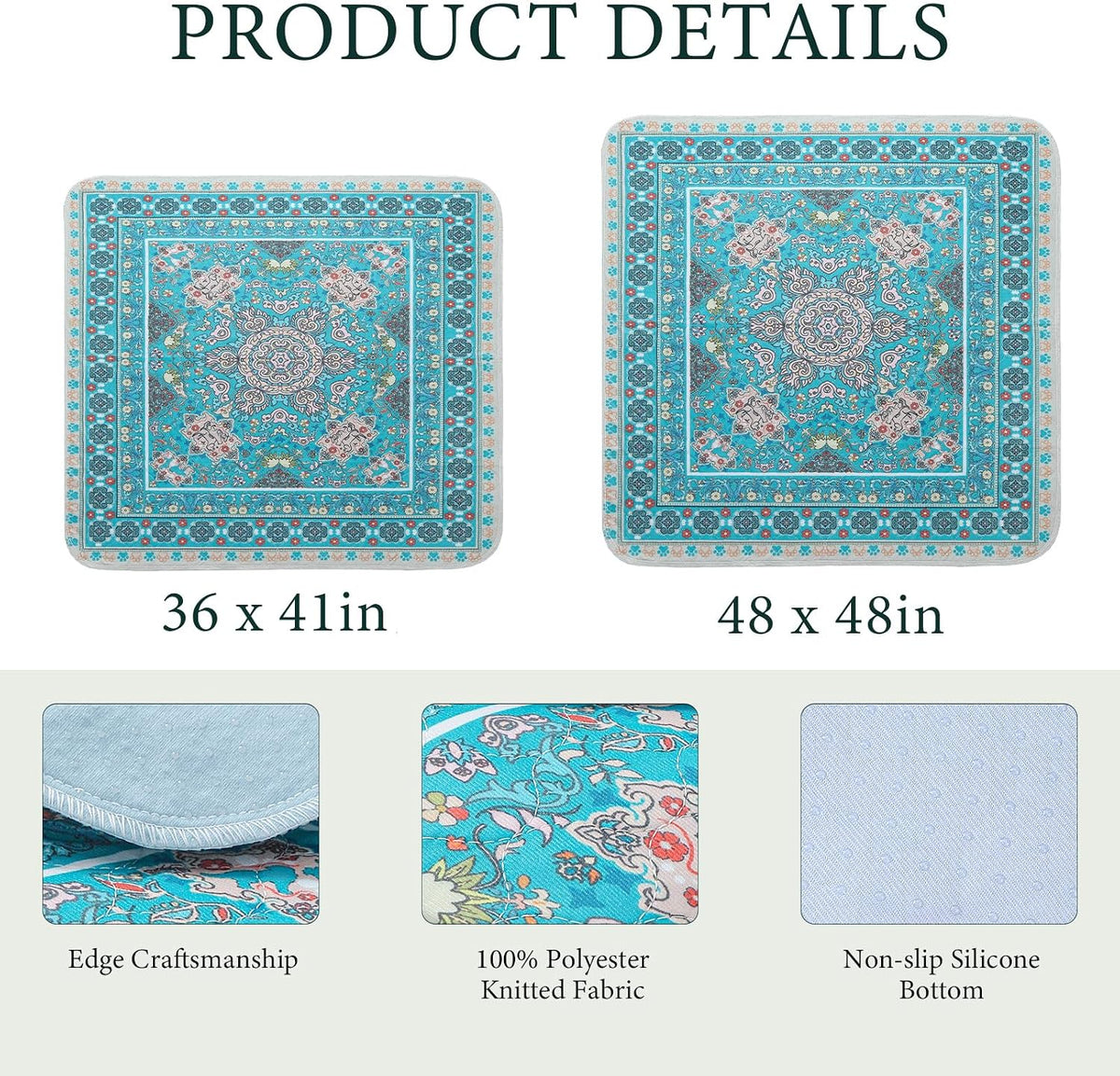 Washable dog pee pad protecting living room couch furniture