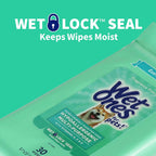Wet Ones unscented dog grooming wipes for paws and sensitive skin