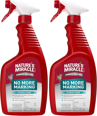 Nature's Miracle Advanced Platinum No More Marking, 128 Ounces, Helps Discourage Repetitive Pet Marking - Image 9