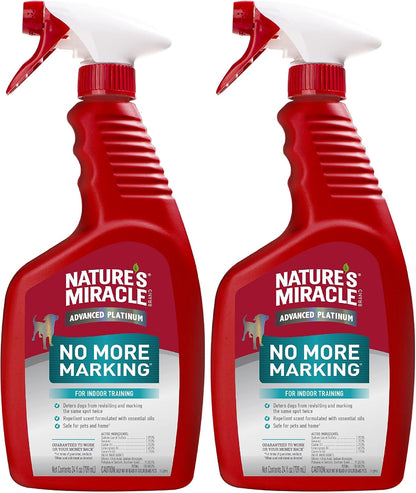 Nature's Miracle Advanced Platinum No More Marking, Helps Discourage Repetitive Dog Marking, 24 oz - Image 11