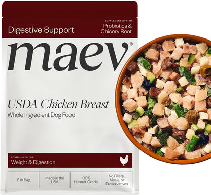 Maev Human-Grade Fresh-Frozen Beef Dog Food, Weight & Digestion Formula | High-Protein, Grain-Free, Whole Ingredient Raw Food for Dogs | Complete & Balanced Meal or Topper | Made in USA | 5 lb - Image 12