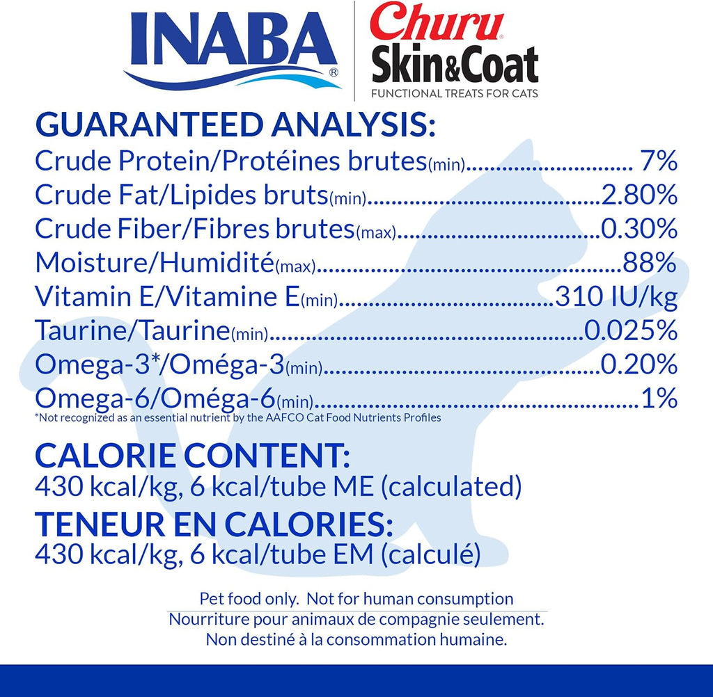 INABA Churu Skin Coat Lickable Cat Treats, Variety Jar, 50ct - Image 3