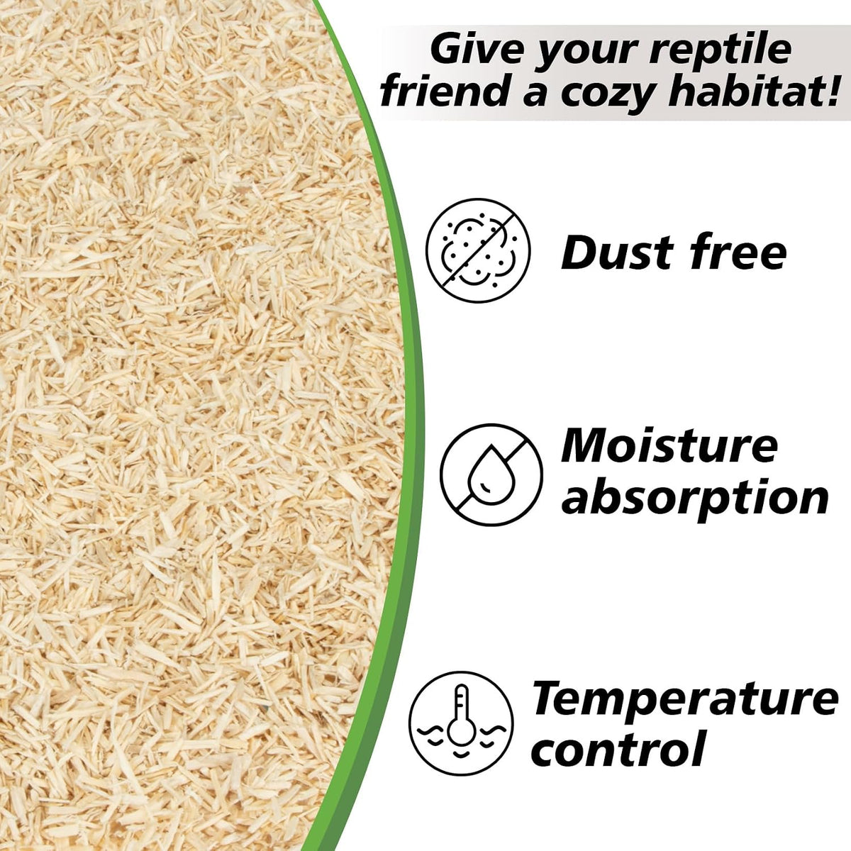 Sukh aspen wood substrate bag showing 14 ounce size label