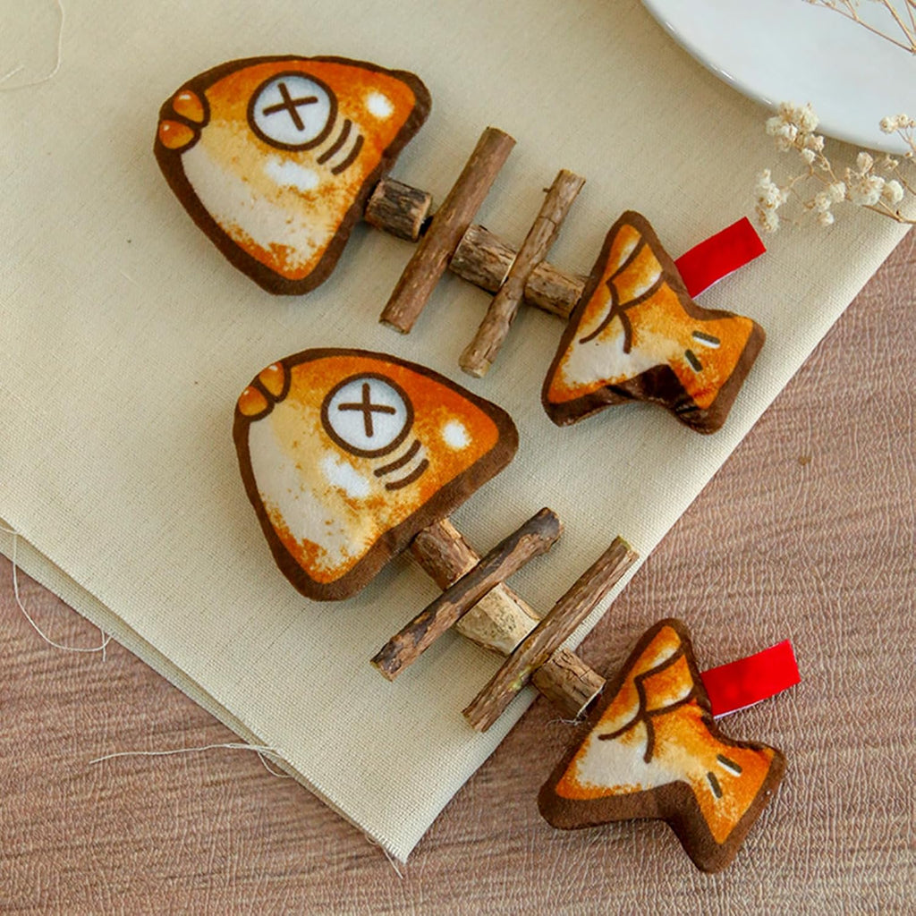 SEIS interactive wooden teething pet toy for indoor kitten play
