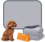 LOOBANI Washable Pee Pads for Dogs 36"x48", 2 Packs Extra Large Whelping Pads for Floor, Playpen, Super Absorbent Reusable Dog Mat, Waterproof Puppy Pads for Incontinence, Housebreak,Crate,Gray - Image 15