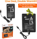 Generic brand packaging for the premium twelve watt pet terrarium heating element