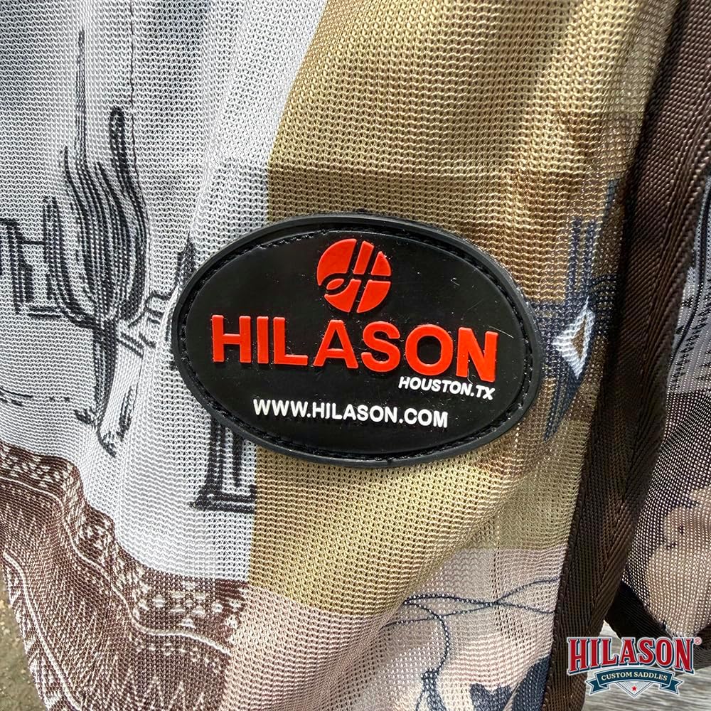 Hilason mosquito and bug protection horse sheet close up