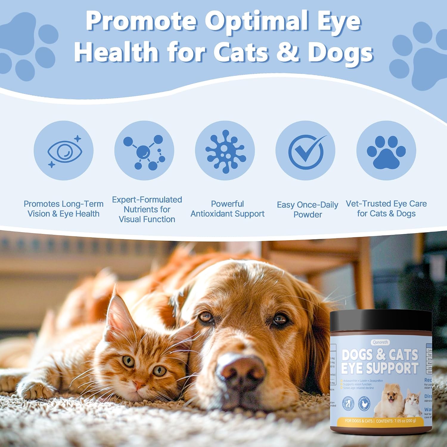 Noveha dog vision support supplement ingredient list