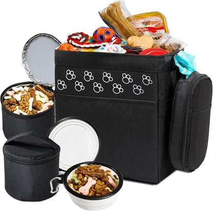 CLAWIST pet travel kit accessories showcasing the standalone portable treat pouch