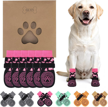 Kooltail dog socks showing velcro strap detail