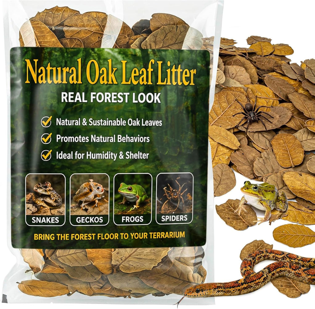 Maqihan dry oak leaf litter front view packaging