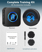 Wireless pet doorbell system for home use