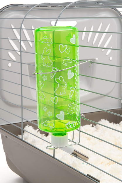 Lixit(R) Critter Bright Water Bottles for Hamsters, Rabbits, Chinchillas, Ferrets, Guinea Pigs and Other Small Animals - Made in USA (Blue (Pack of 1), 32 Ounce) - Image 5