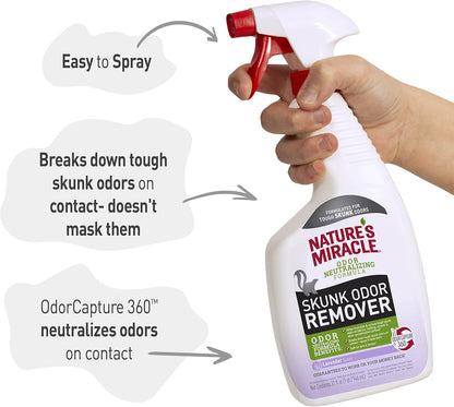 United Pet Group Nature's Miracle skunk spray neutralization liquid product shot