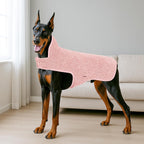 Close up of Cyeollo dog vest turtleneck design