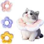 Cat Cone Collar Soft, Adjustable Kitten Cones After Surgery, Waterproof Kitten e Collar Soft to Stop Licking (Yellow Flower, XS) - Image 10