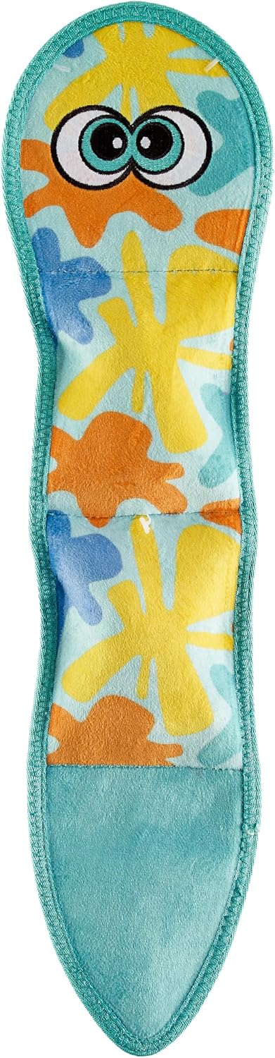Outward Hound Tough Skinz Durable Squeaky Dog Toy with Two Tough Layers, Watermelon, Red, Medium - Image 13