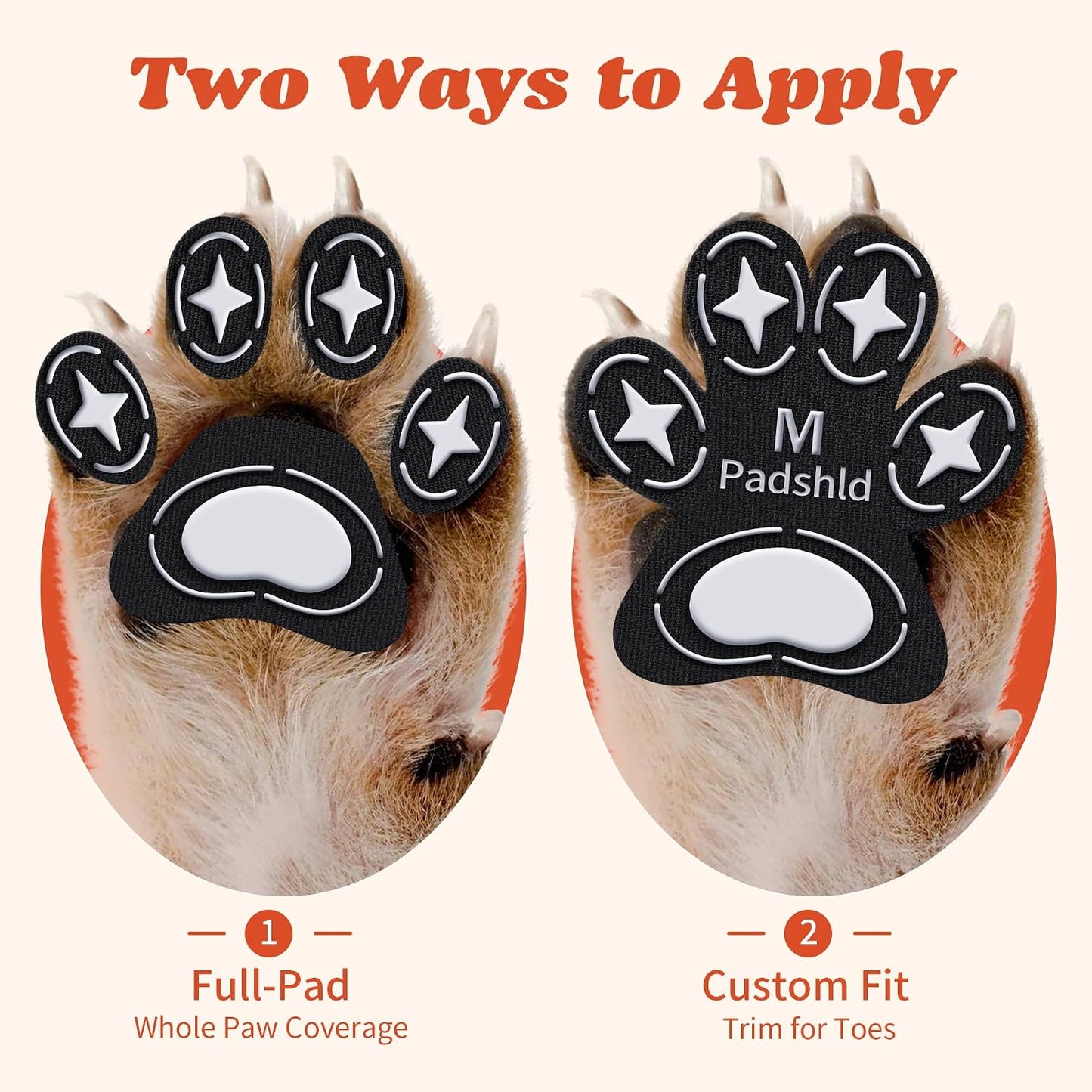 Breathable material detail of Padshld paw protectors
